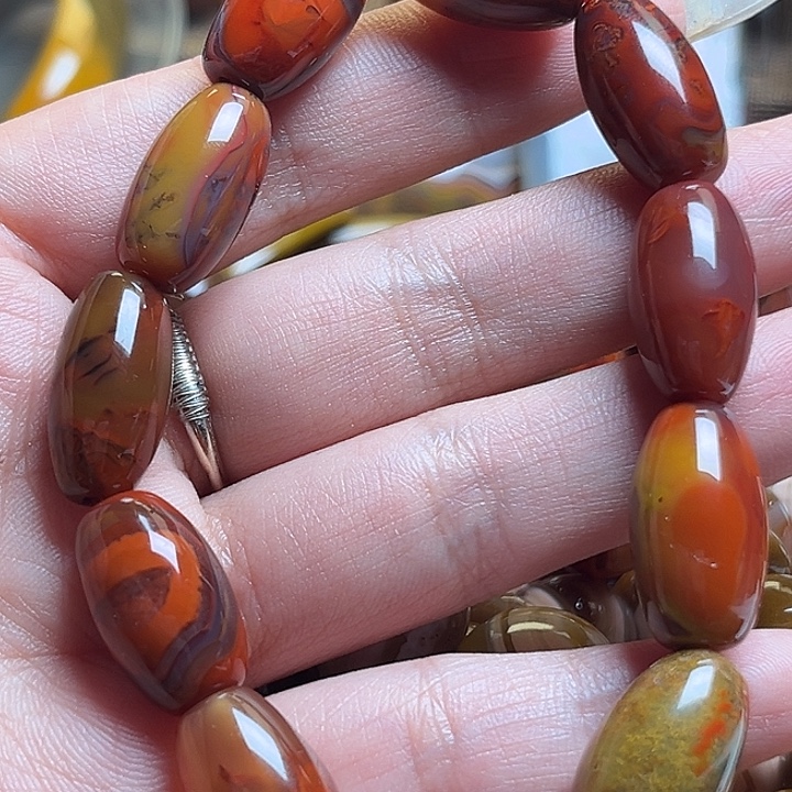 玛瑙/玉髓未镶嵌手串