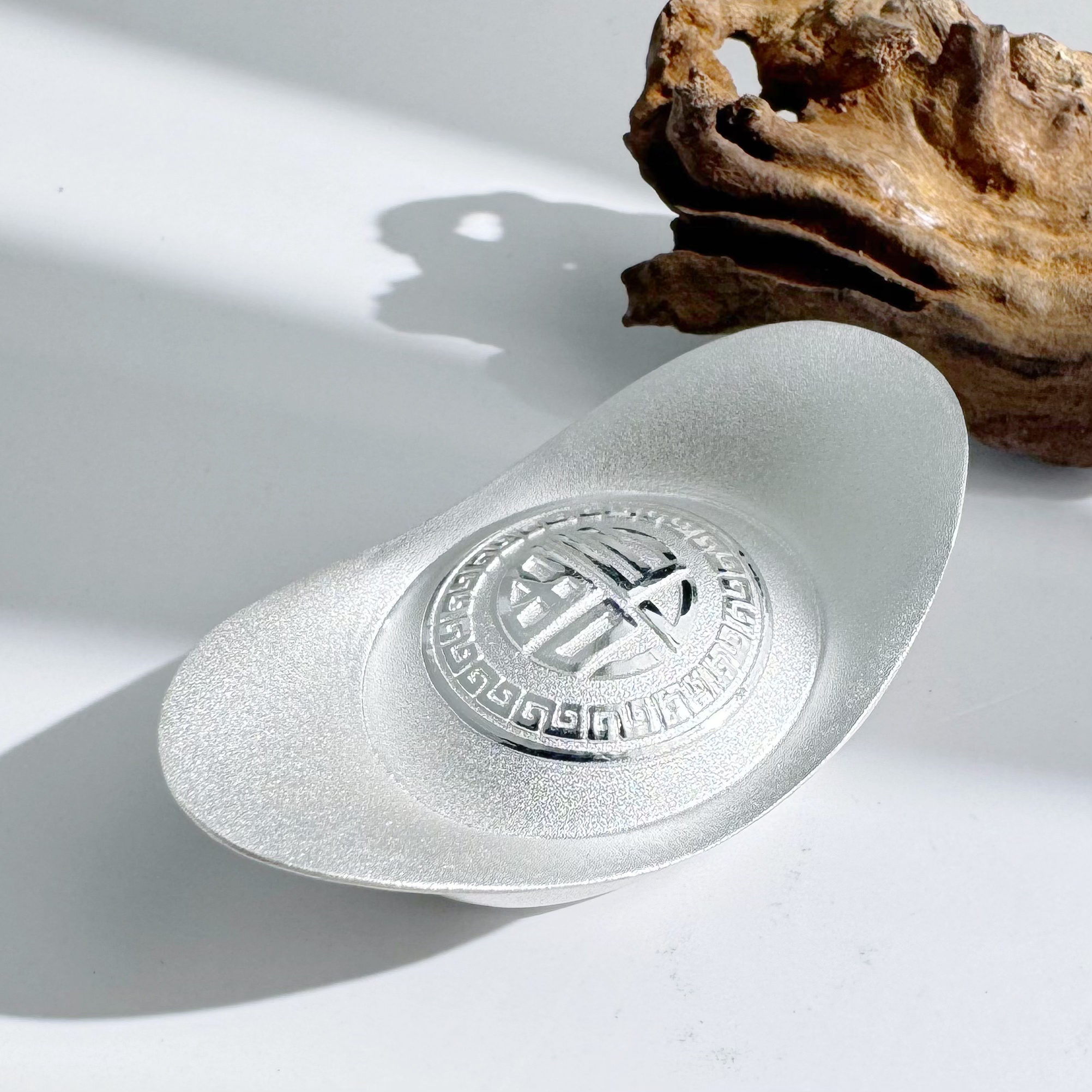 50克足银999.9小元宝 实心元宝送礼投资收藏纪念元宝假一赔十