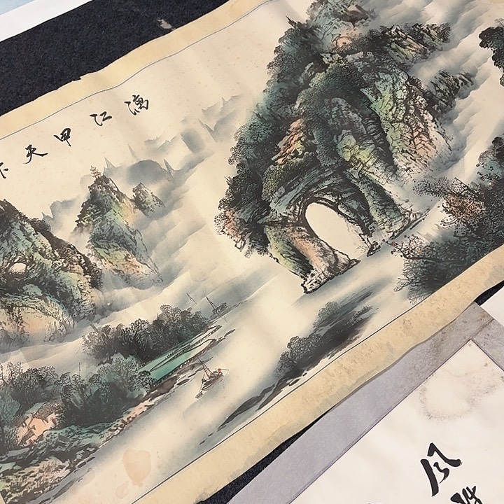 国画杨*胜手绘作品欣赏