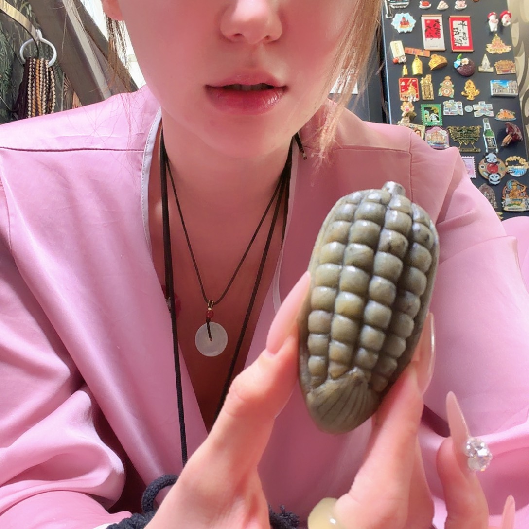 岫玉未镶嵌苞你来米