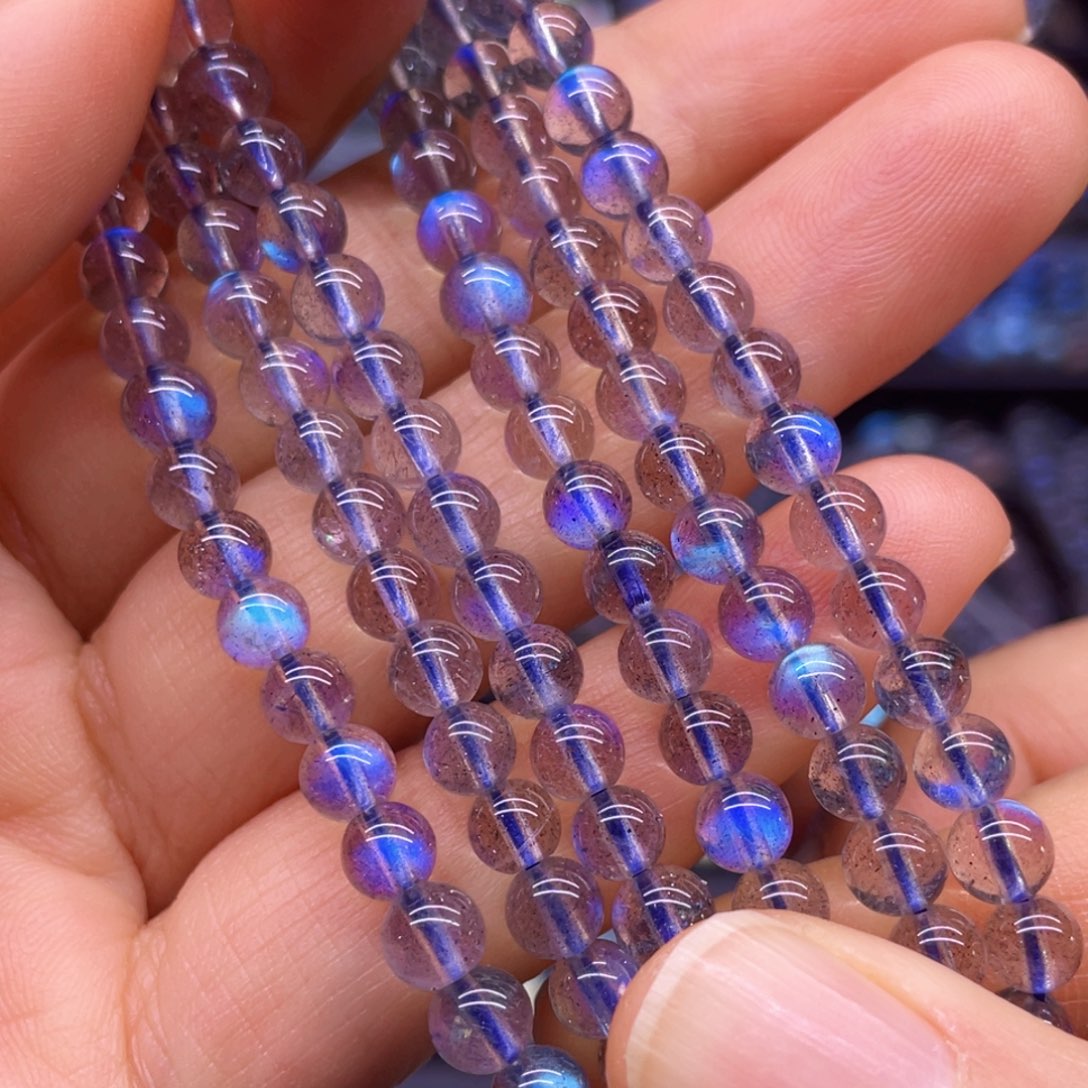 未镶嵌手串长石5.2左右