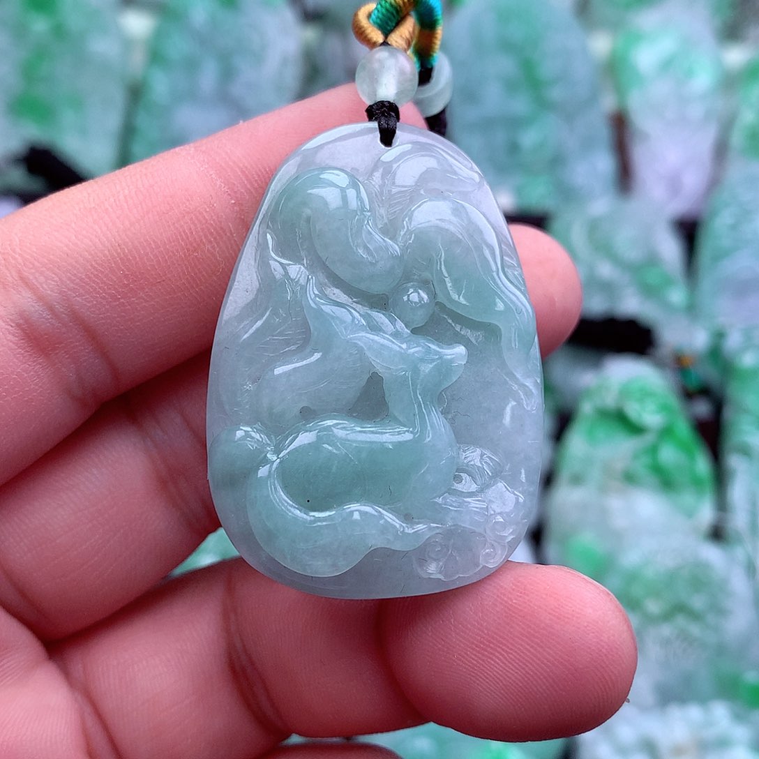 翡翠吊坠(不含链)未镶嵌