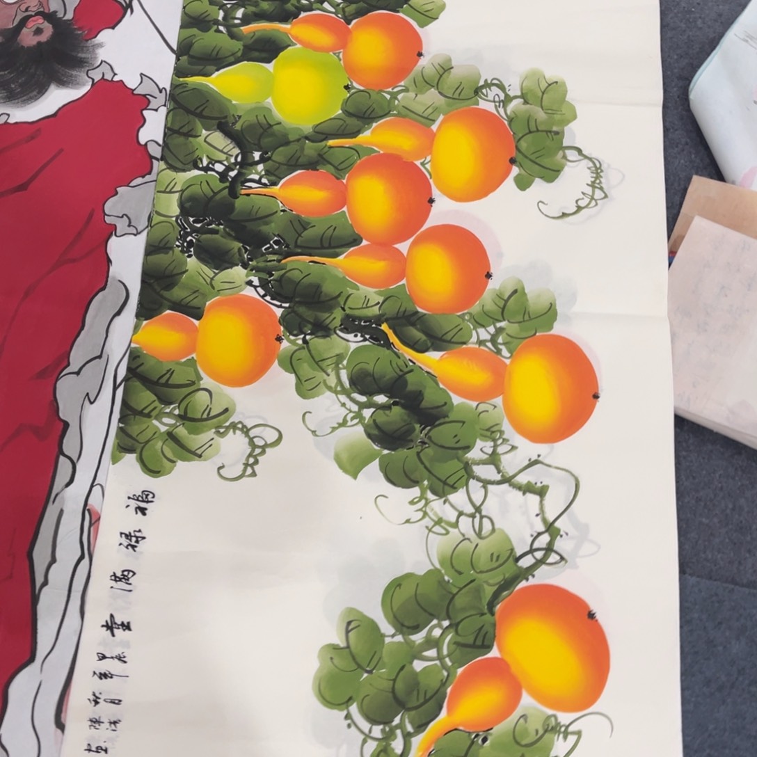 国画处理作品看好再拍哦