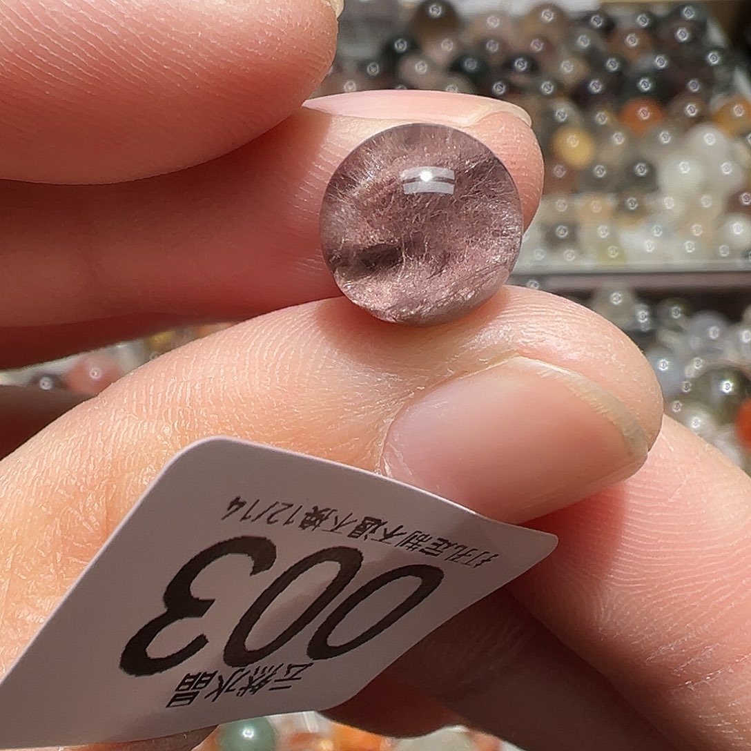 水晶未镶嵌珠宝半成品