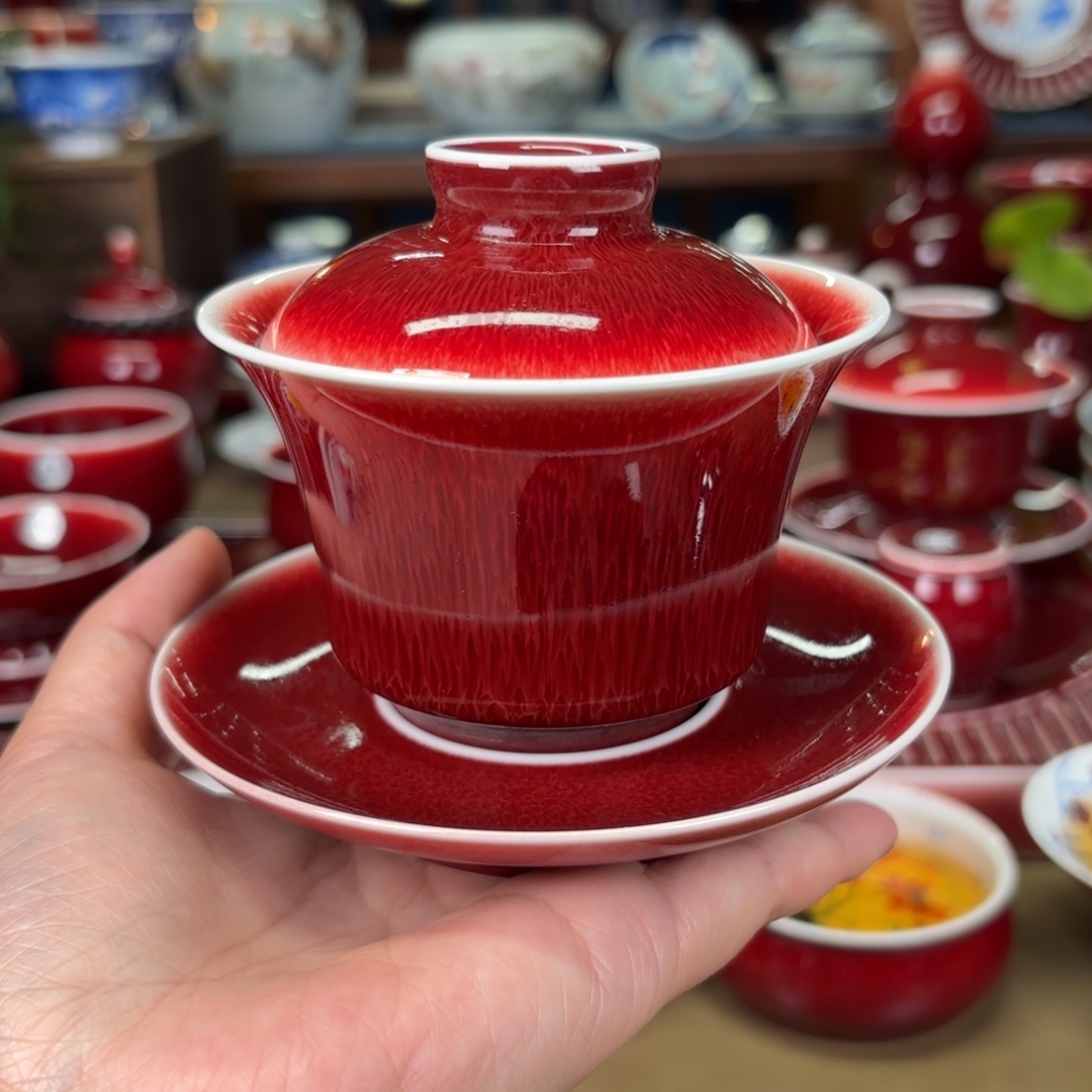 闻轩坊开播福马蹄盖碗