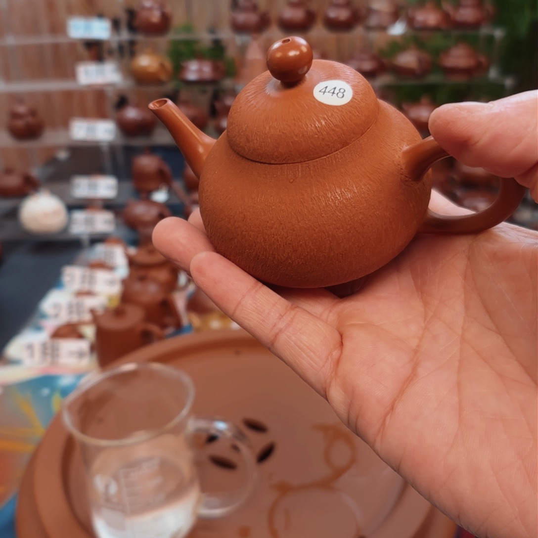朱泥茶壶朱泥茶壶微瑕100C
