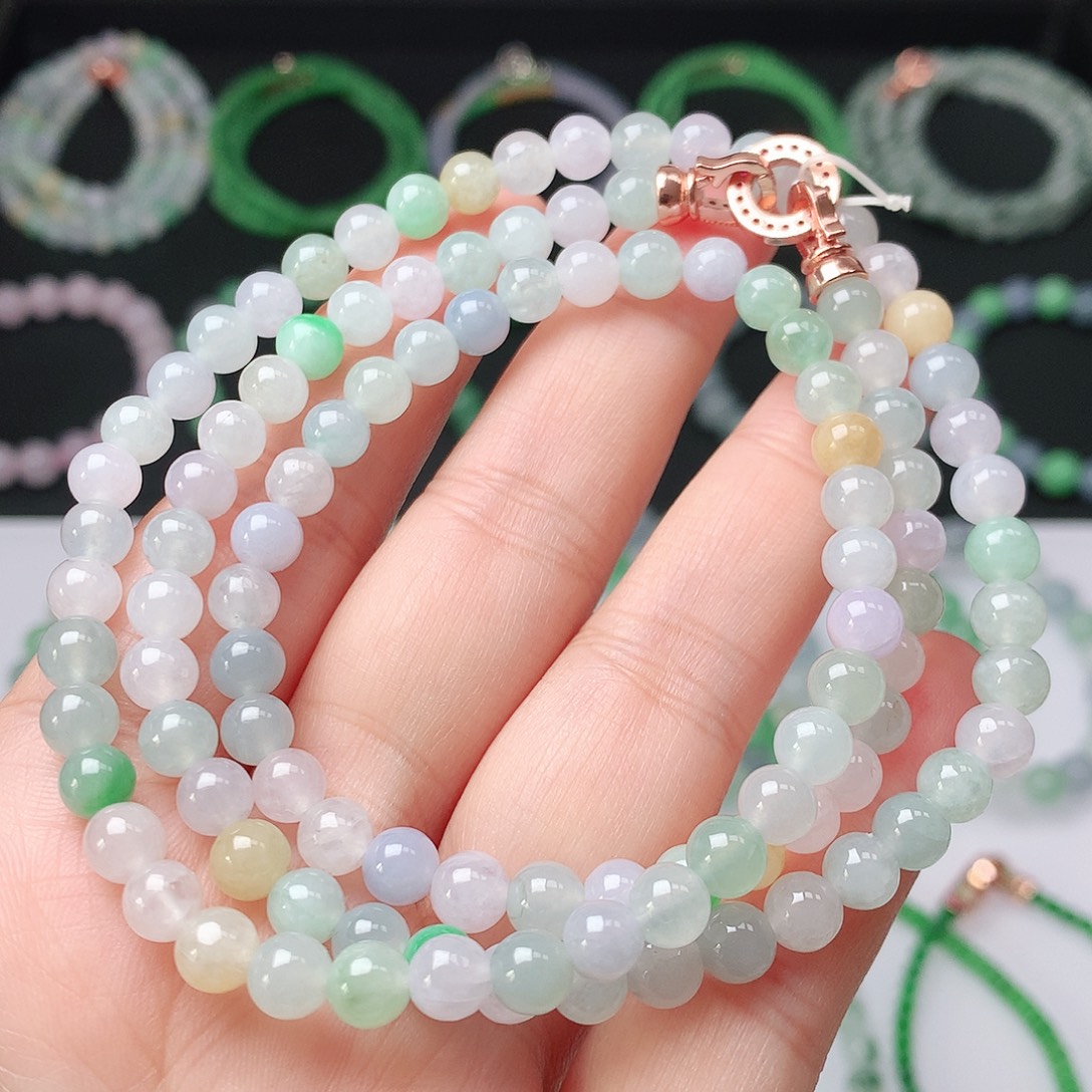 翡翠未镶嵌手链翡翠