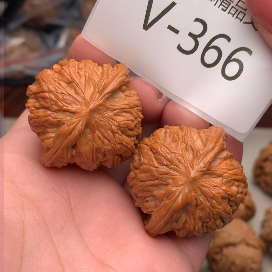 文玩核桃把件40磨盘………..