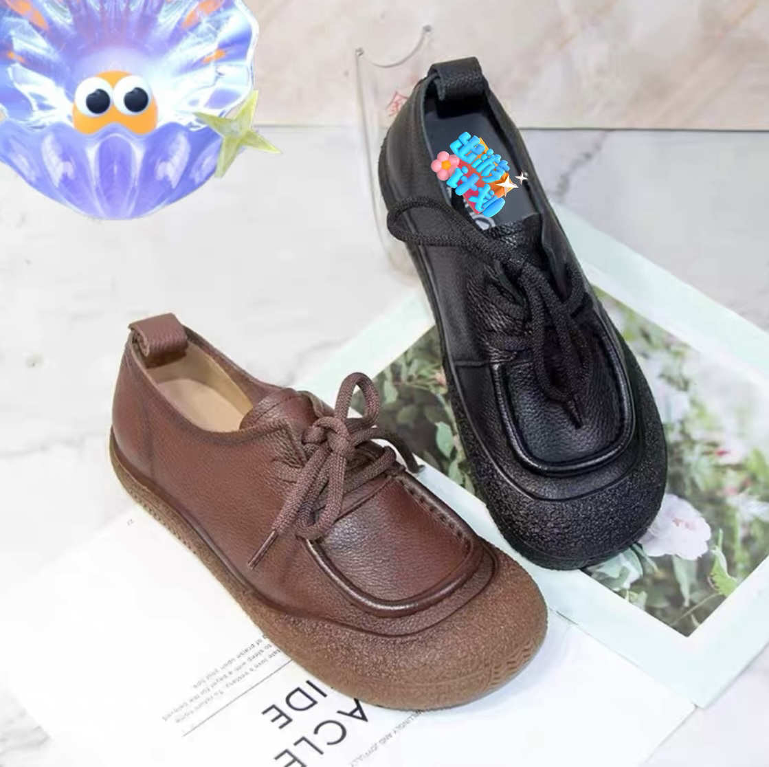 牛皮软底软面：牛筋大底：高端大气舒适时尚