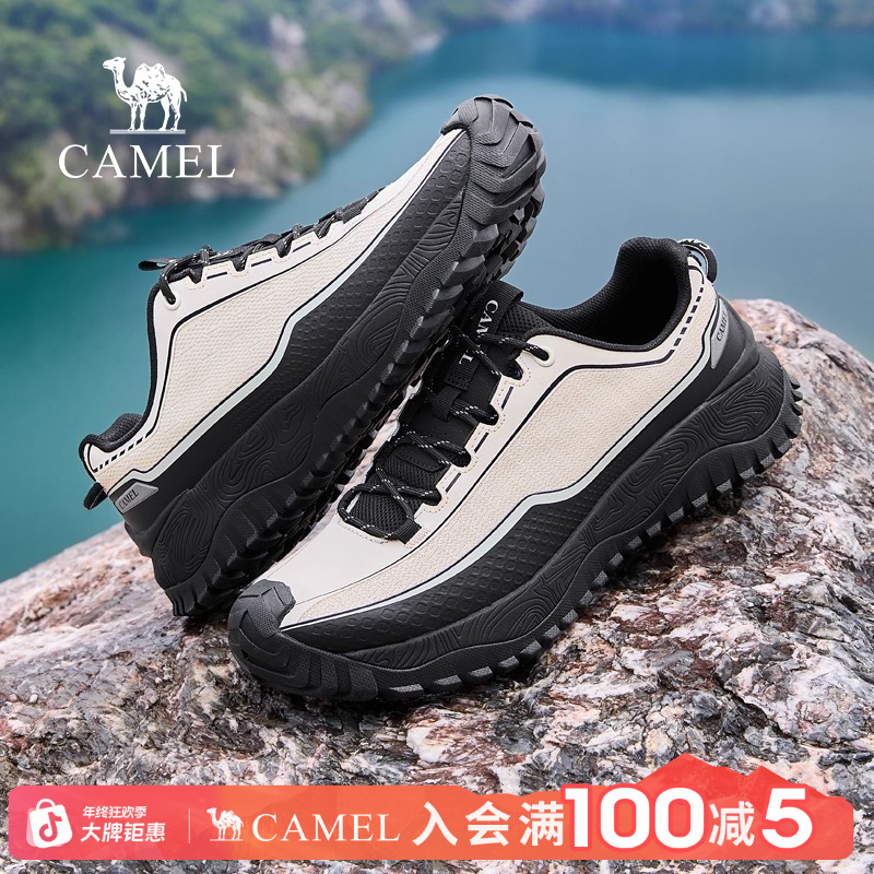 骆驼运动鞋男款2025秋季新款户外徒步登山鞋防泼水防滑防撞休闲鞋