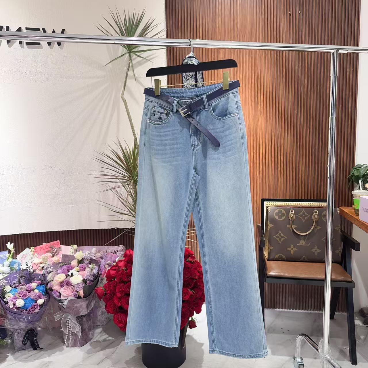 【文WENWEN】 4460 牛仔裤