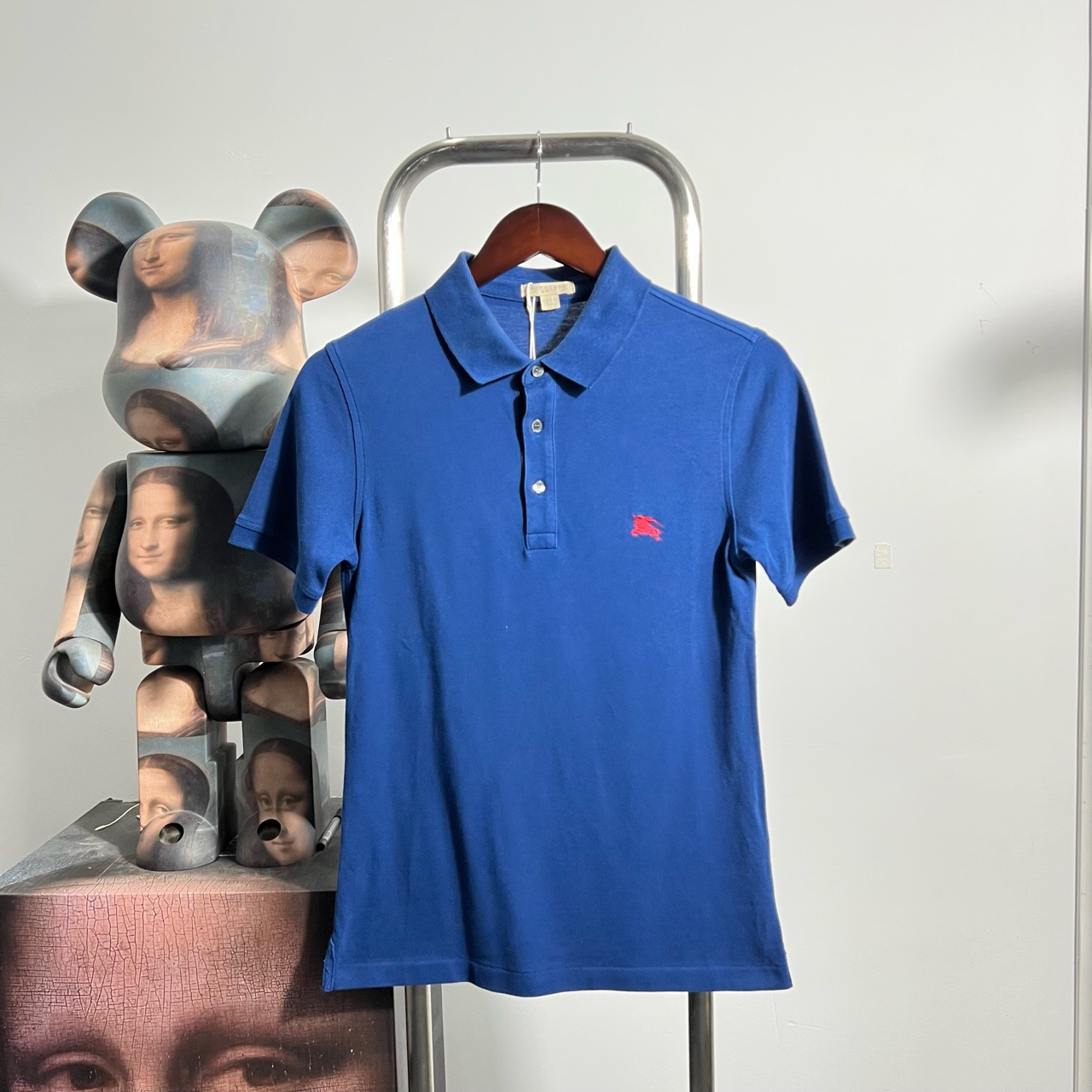 99新 BURBERRY/博柏利 巴宝莉战马polo短袖p1812尺码：XS