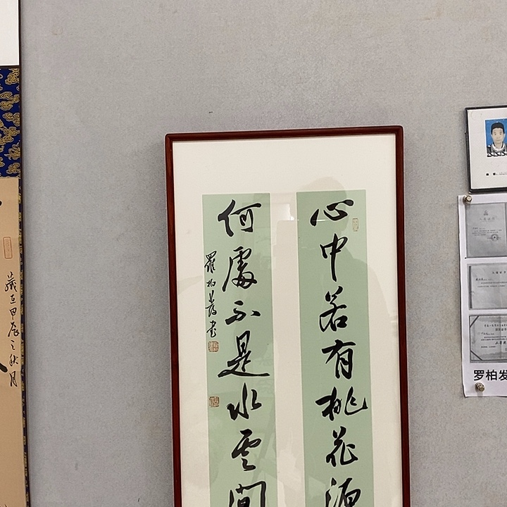 书法罗柏发老师的作品