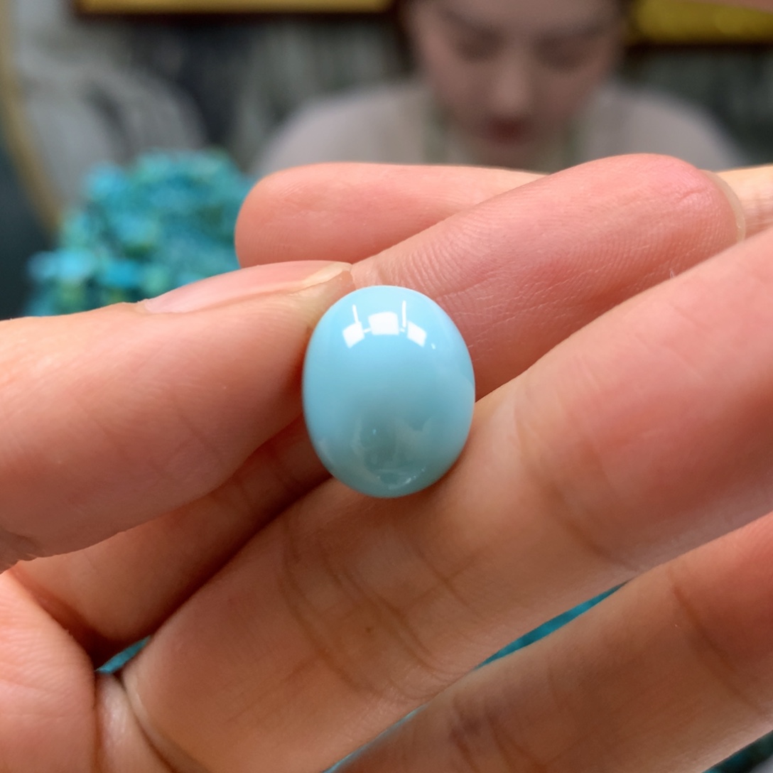 绿松石戒面未镶嵌