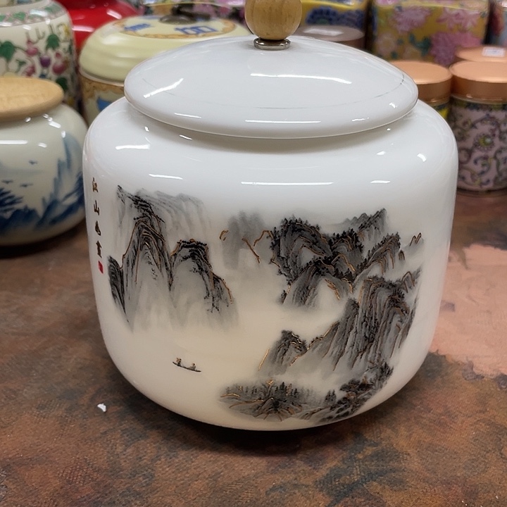 陶瓷罐密封罐储物罐茶叶罐