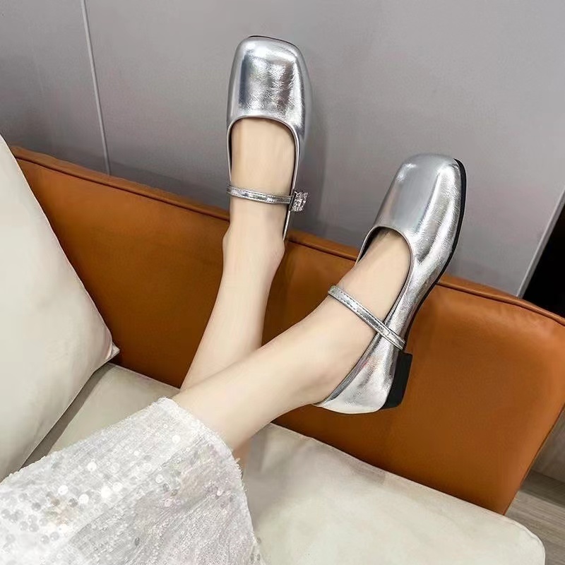 女士2025新款简约玛丽珍单鞋亲子X831-4