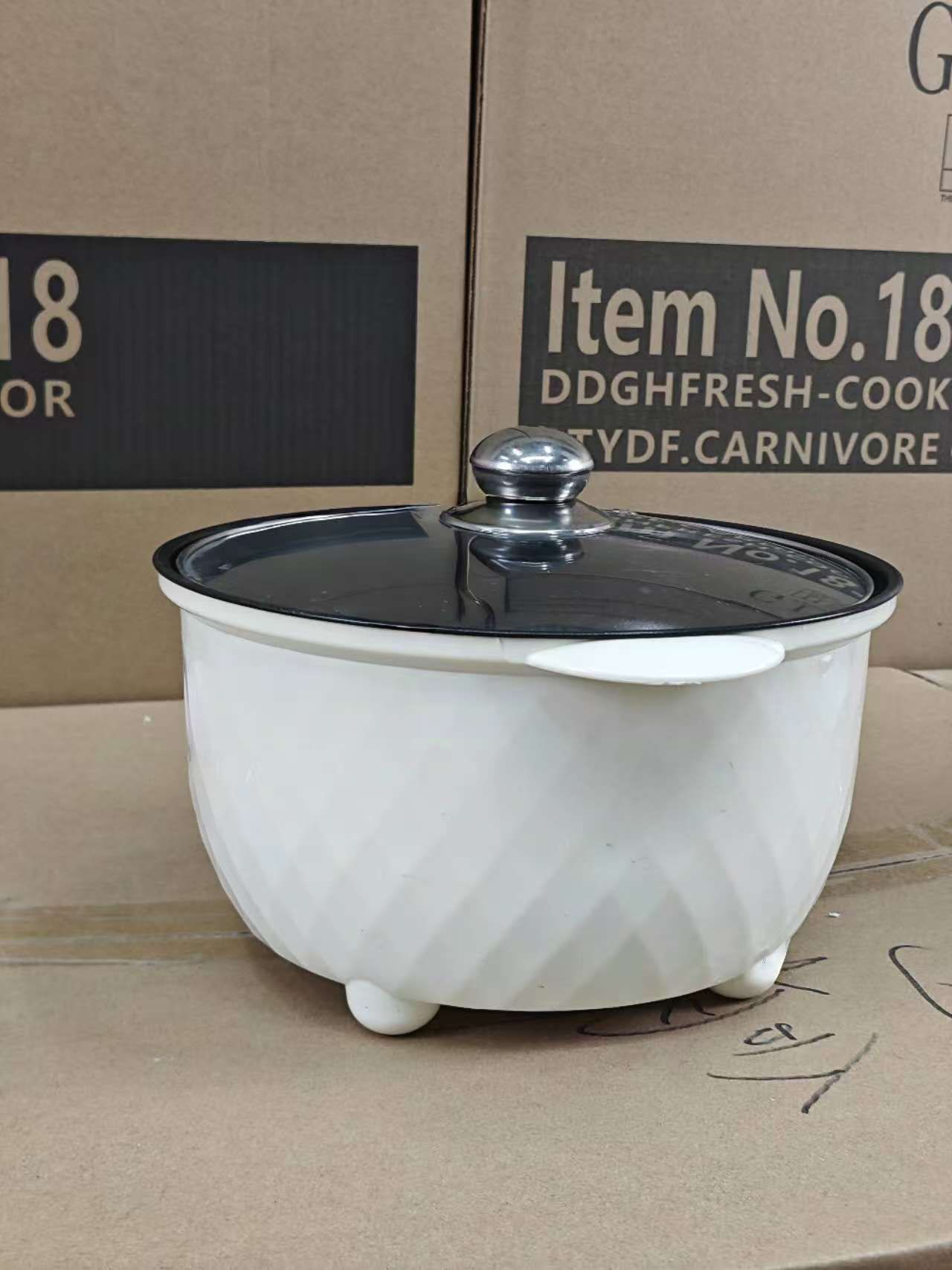 F296电火锅多功能料理锅家用宿舍电煮锅电热锅不粘锅煮面泡面神器