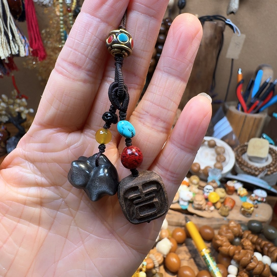 柏香籽/百香籽吊坠我也是一