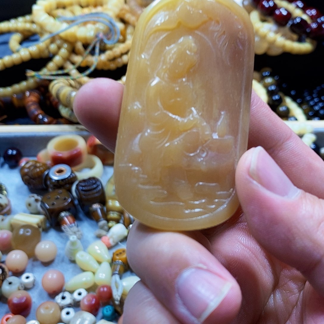 驼骨摆件手串配饰