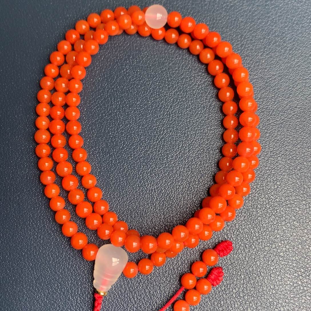 南红玛瑙未镶嵌保山天然原矿南红5mm+多圈