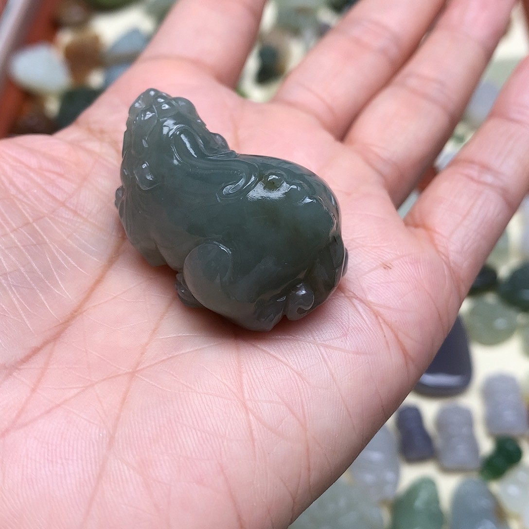 和田玉未镶嵌颈饰z**.