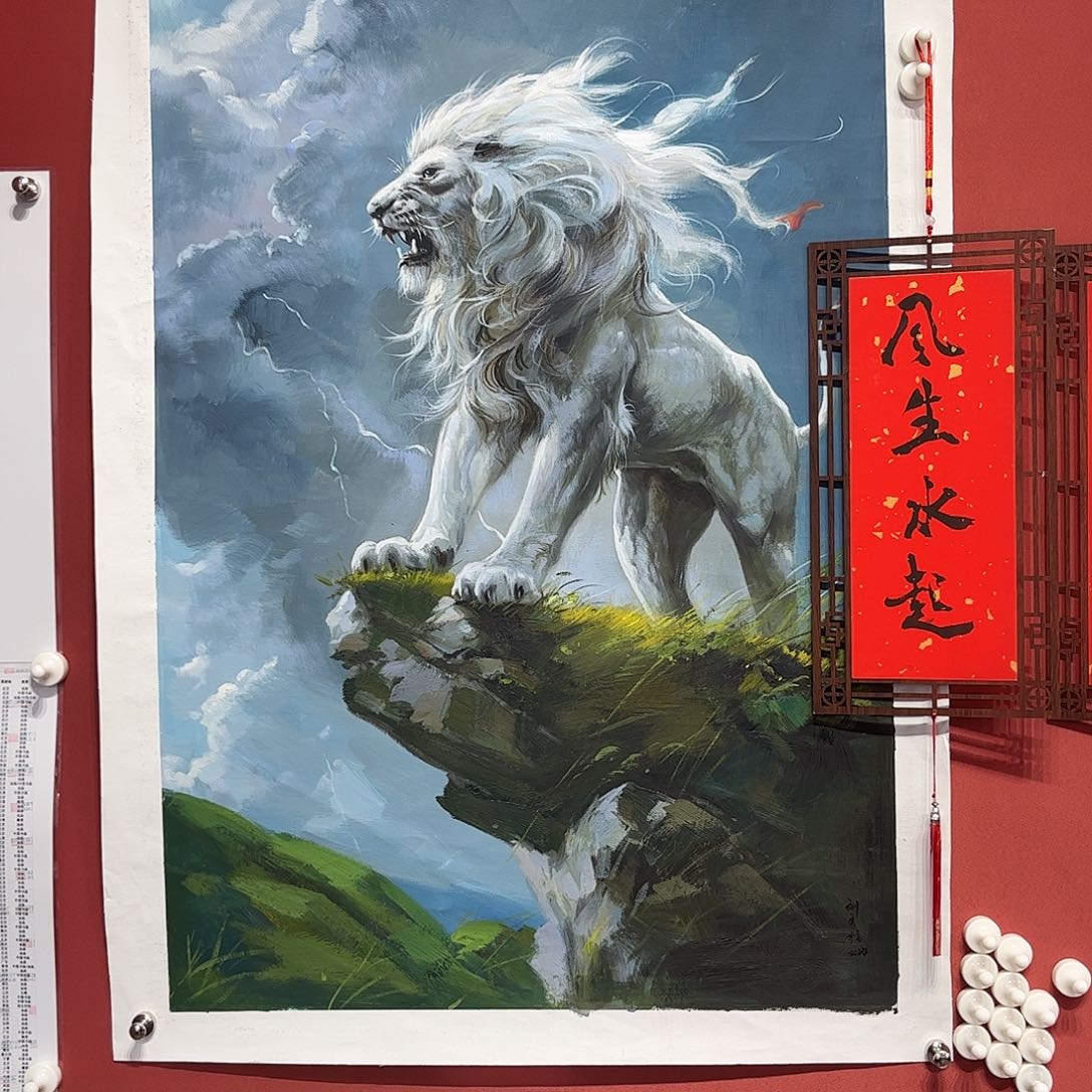 油画刘文桂油画作品