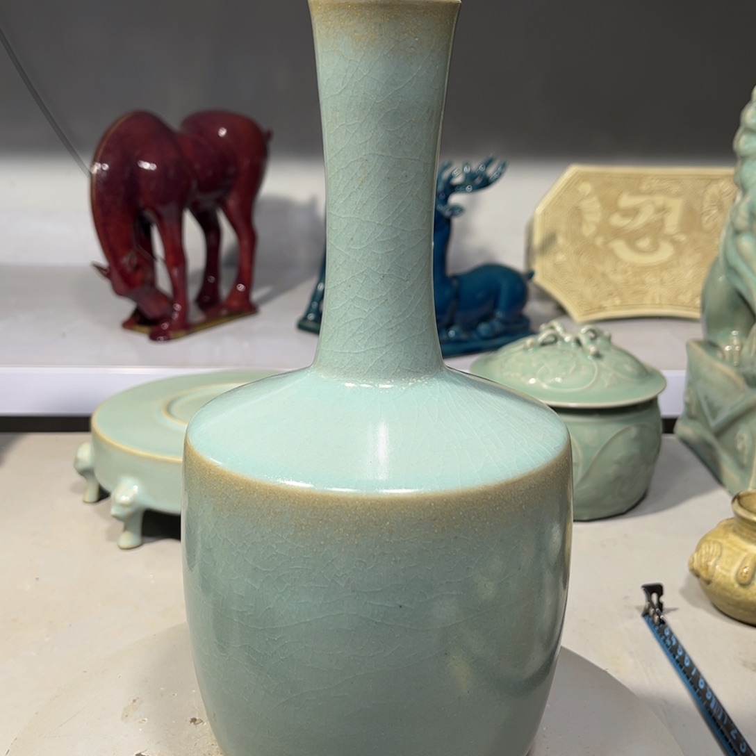 瓶汝窑瓷器品相完美