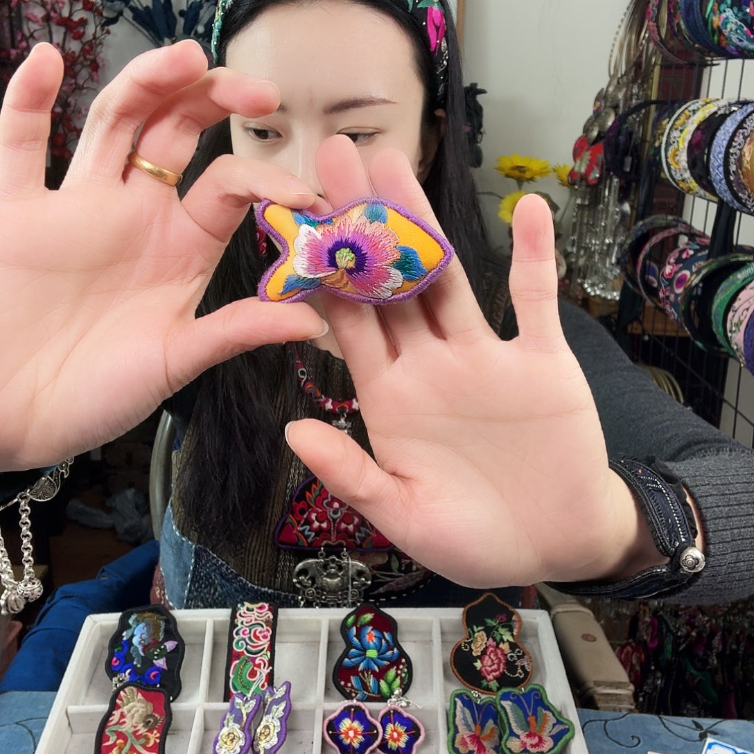 有***i织绣手工刺绣工艺