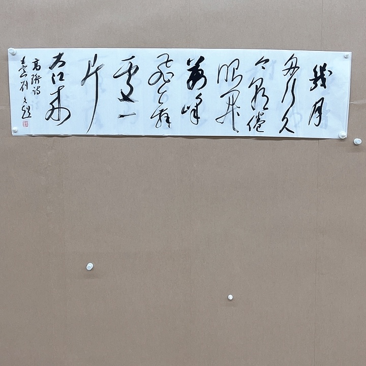 书法刘文超138*34㎝河南商丘  兰亭
