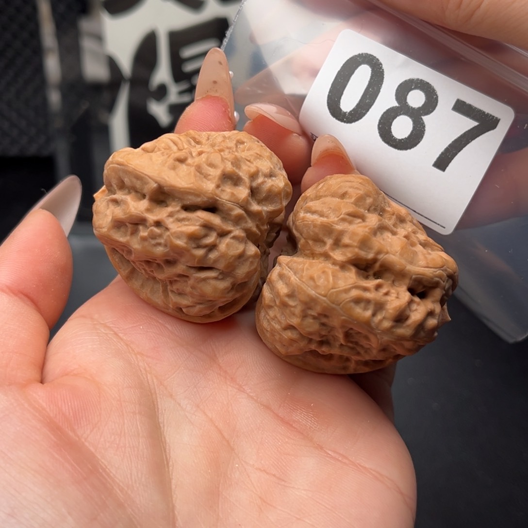 吊坠文玩核桃三角39