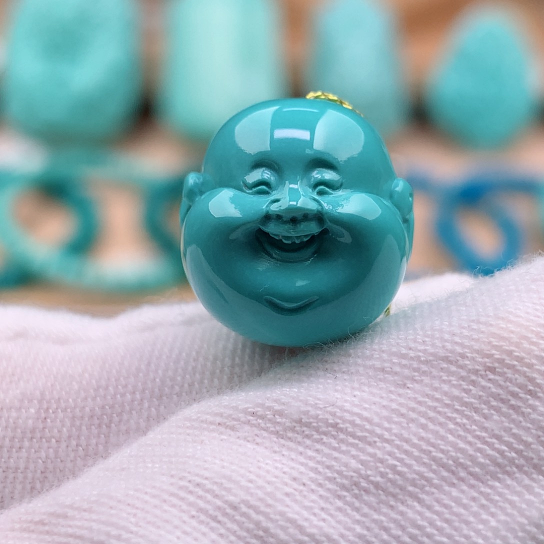 绿松石珠宝奇石未镶嵌