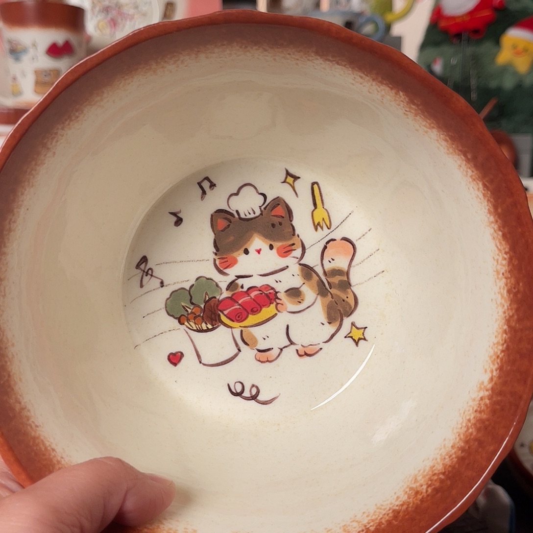 景德镇陶瓷可爱手绘杯