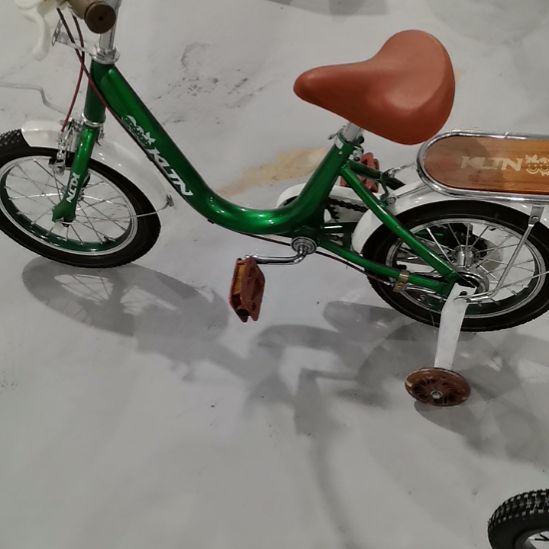 绿色自行车14尺寸