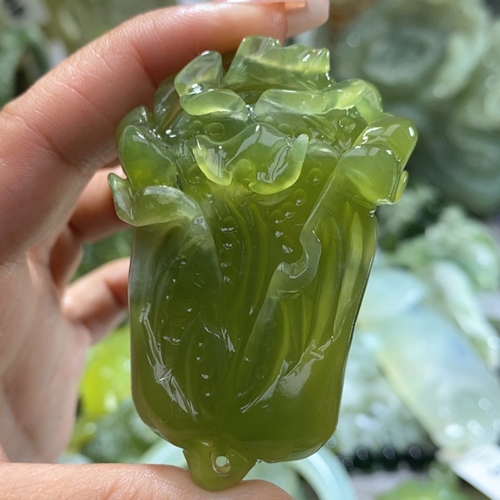 岫玉岫玉手把未镶嵌