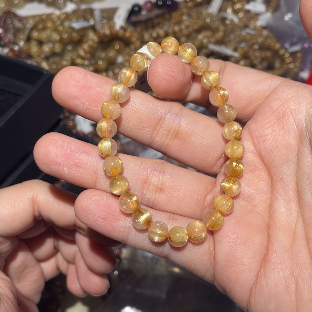 水晶手链未镶嵌y**x手链