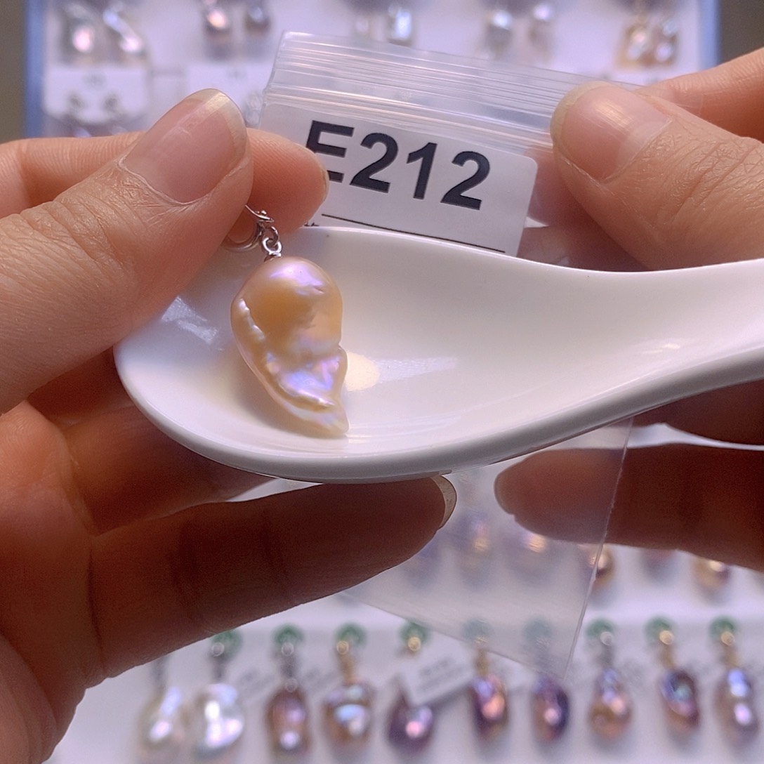 淡水珍珠颈饰银S925镶嵌