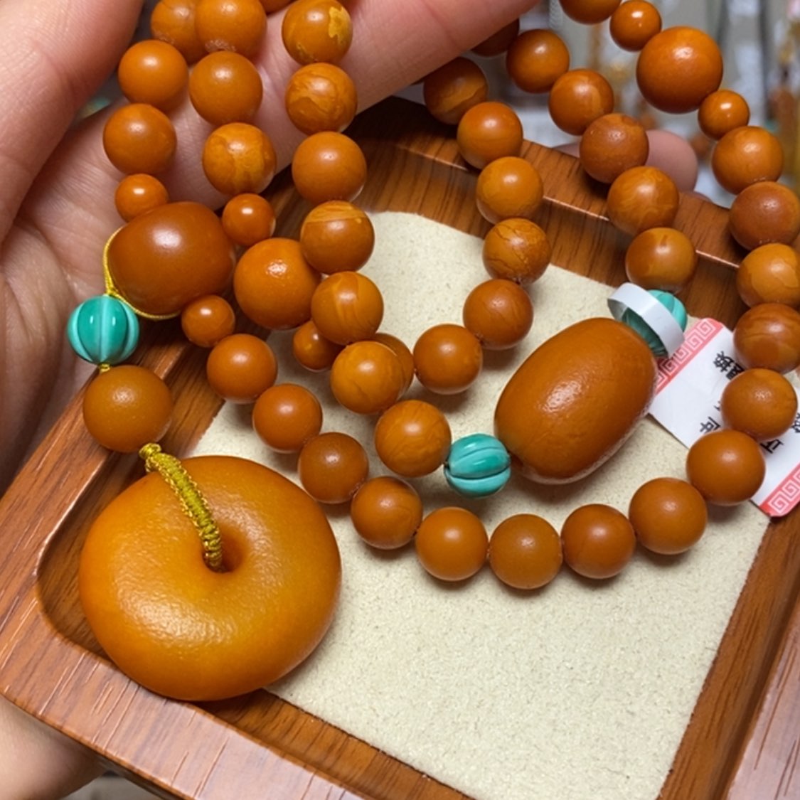 【闪购商品】手链蜜蜡未镶嵌手串