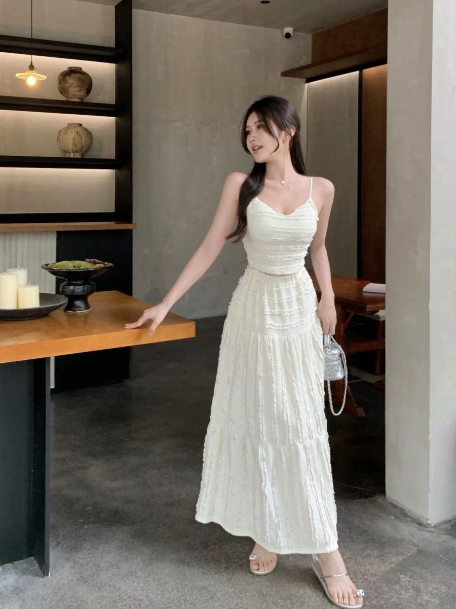 小甜薯直播间下单备注编号显瘦气质甜美千金辣妹温柔风「非主图」