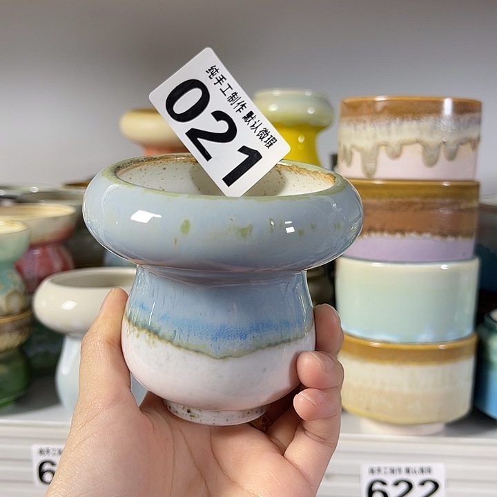 景德镇陶瓷盆 满30包邮 口7