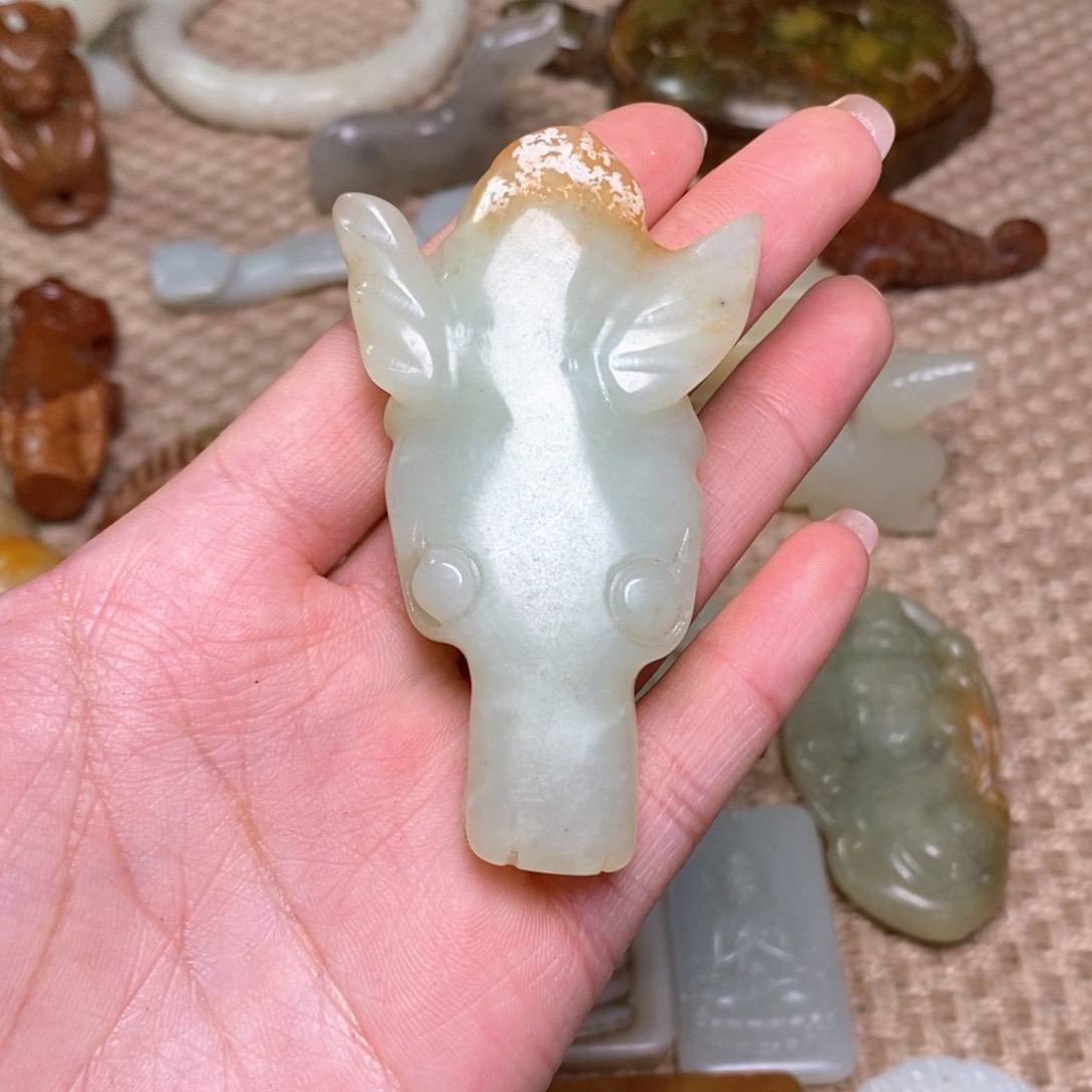 白玉菩提吊坠白玉菩提白玉菩提摆件