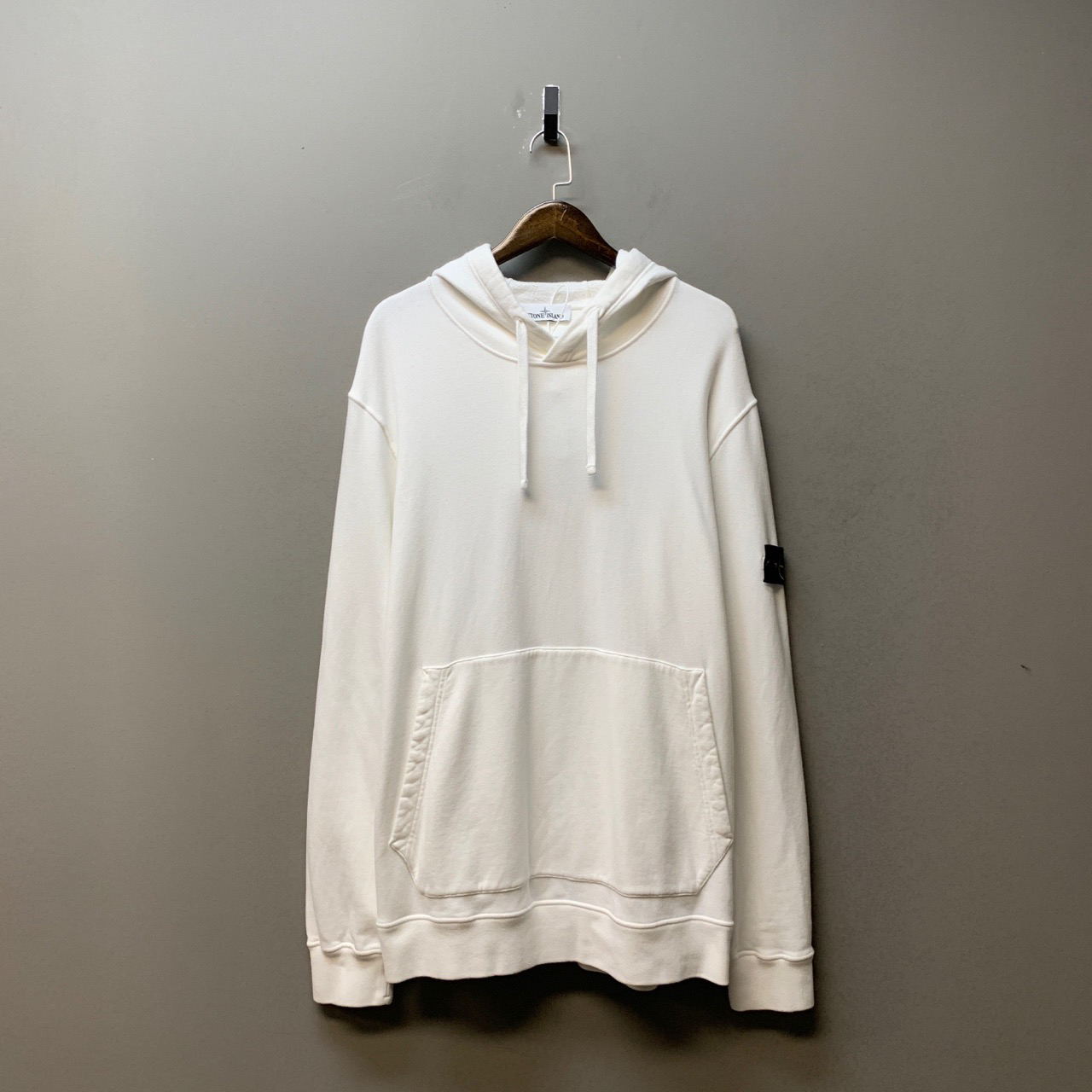 00028 stone island 石头岛 XXXL码 白色 卫衣 帽衫