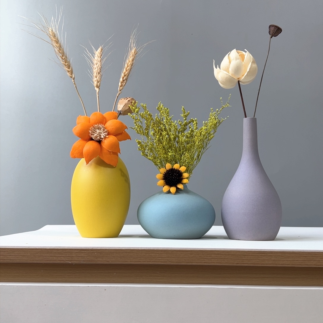 瓶花瓶带花高度20-30厘米左右