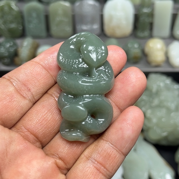 和田玉挂件未镶嵌