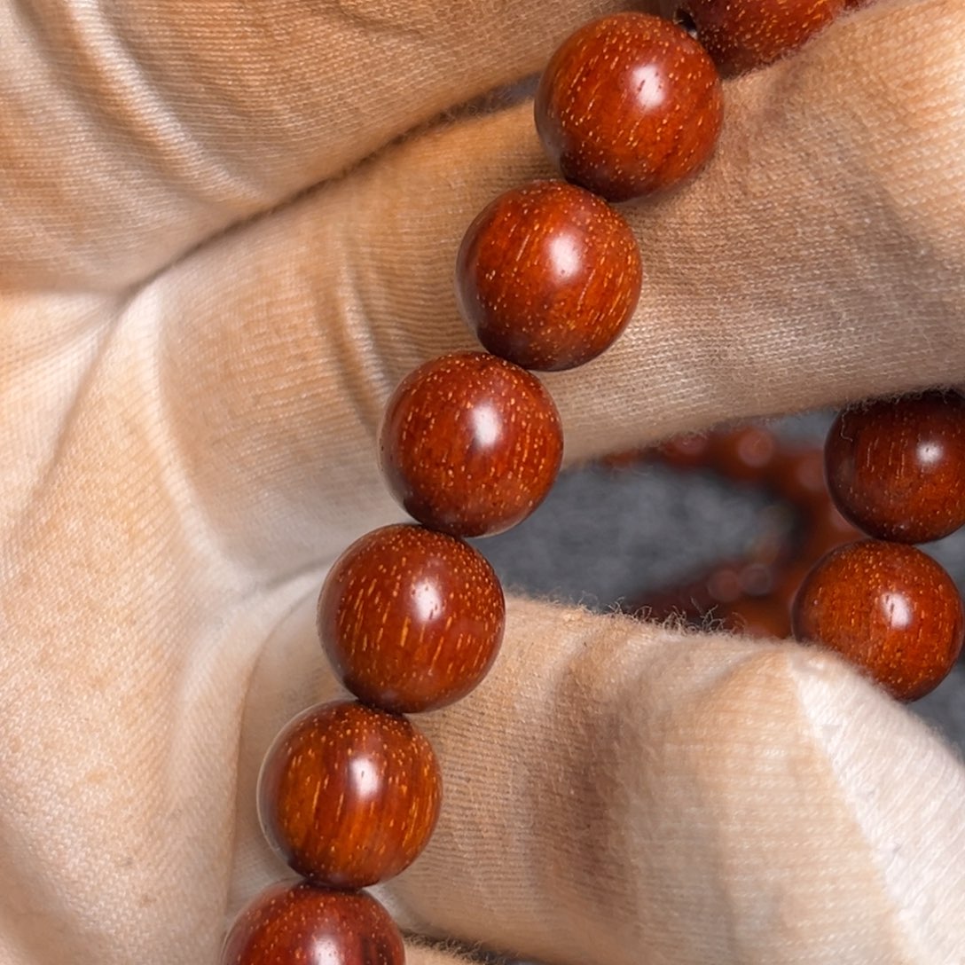 小叶紫檀手串/手链1.0 高油高密多星鳞底 原汁原味