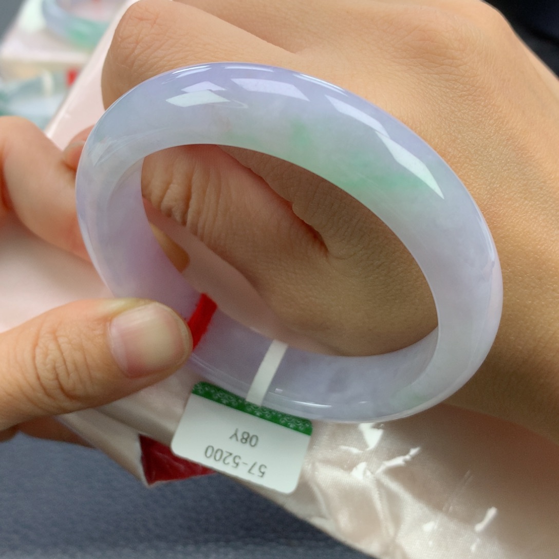 翡翠手镯未镶嵌57.3正