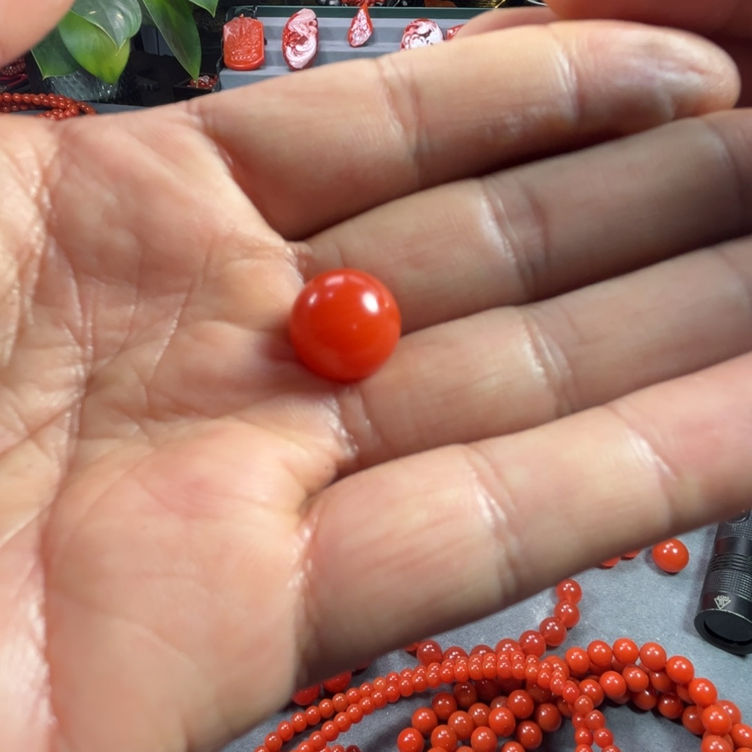 南红玛瑙手链未镶嵌月*戏