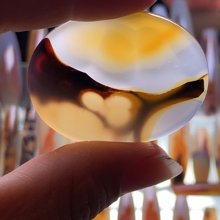 玛瑙/玉髓颈饰未镶嵌176