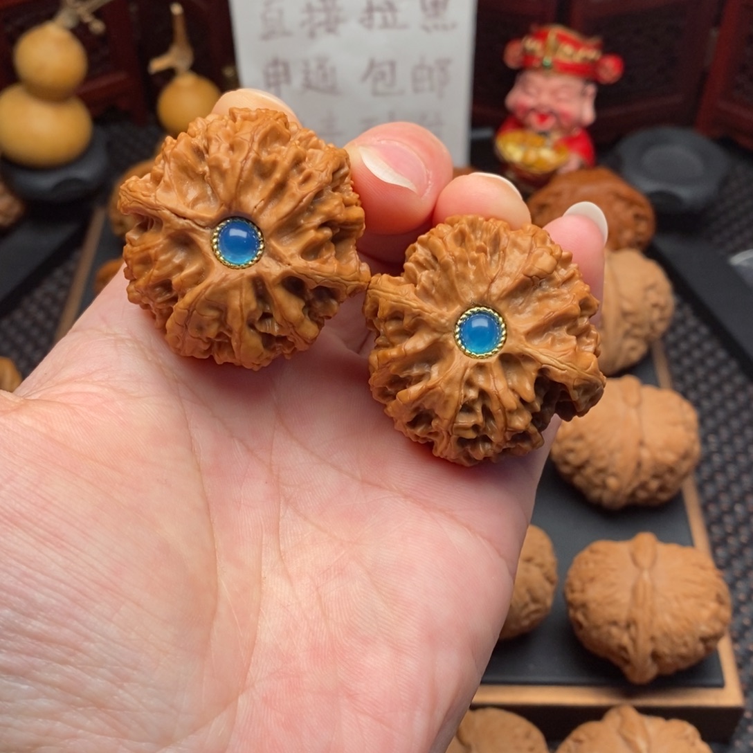 D***B把件文玩核桃苹果