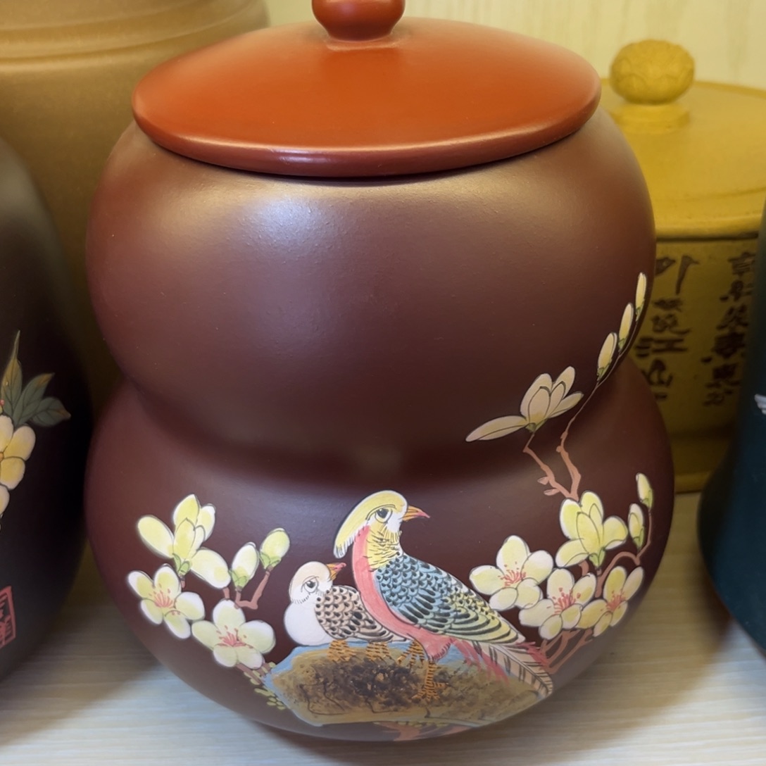 紫砂茶叶罐茶叶罐