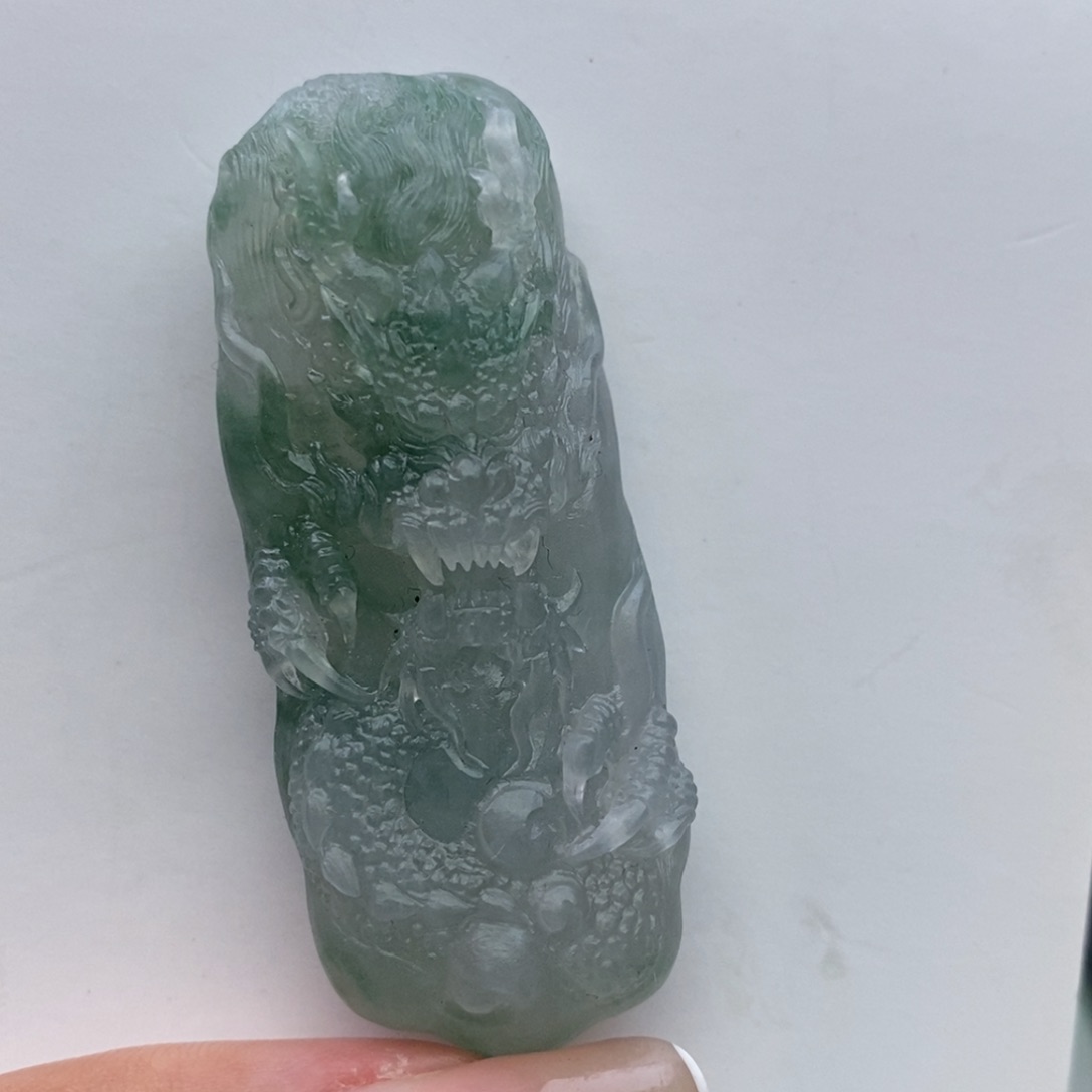 定制翡翠未镶嵌a****a毛货无鉴赏期